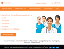 Tablet Screenshot of doctoracasa.ro